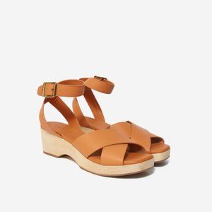 Everlane The Clog Sandal Cognac 7.5 SOLD OUT